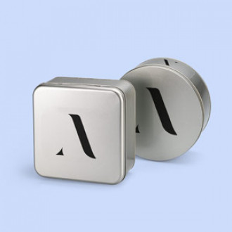 Keksdose inkl. Etiketten