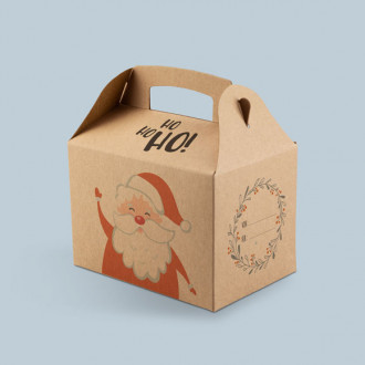 Giebelbox Weihnachten: Weihnachtsmann