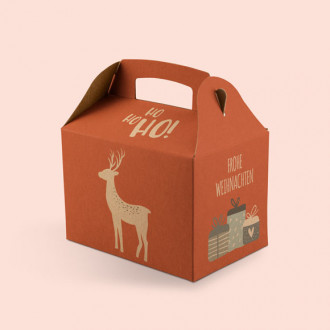 Giebelbox Weihnachten: Rentier