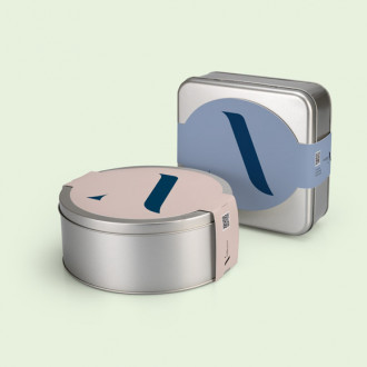 Keksdose inkl. Banderole 