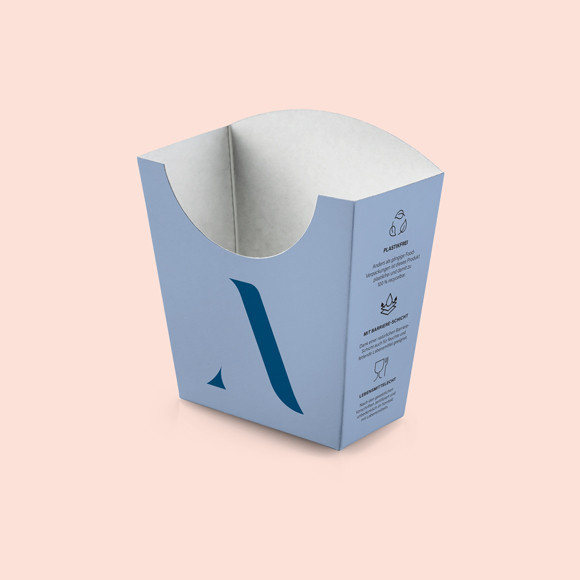 Pommes Verpackung