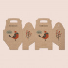 Weihnachtliche Verpackung für Geschenke